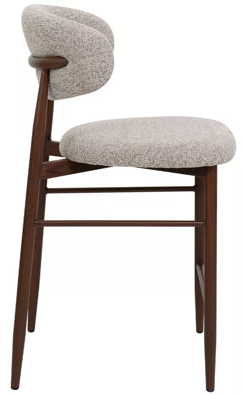 купить Барный стул Deco Meridian Light Brown (OTE Miami 160 Taupe) + Wooden Legs в Кишинёве 