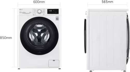 купить Стиральная машина с сушкой LG F864V38WR в Кишинёве 