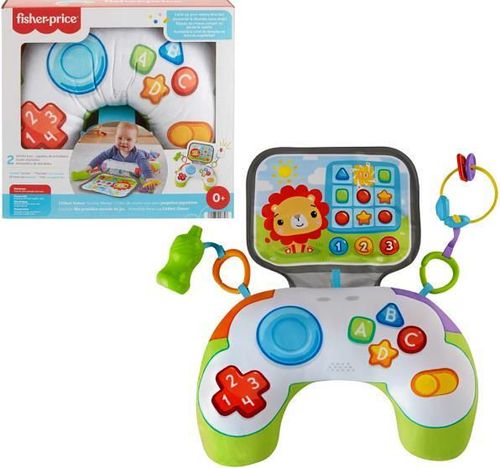 cumpără Jucărie de pluș Fisher Price HGB89 Pernă pentru jocuri pe burtică Joystick vesel în Chișinău 