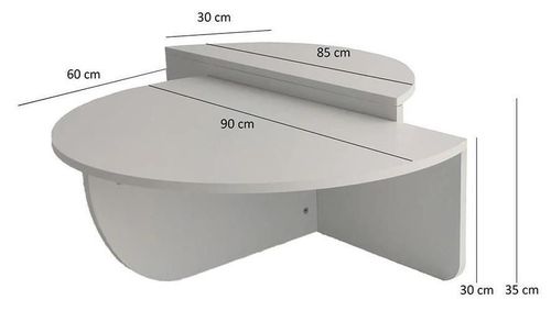 cumpără Măsuţă cafea Trendy Neptun, Stejar, set în Chișinău 