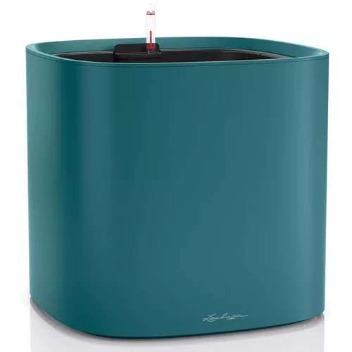 cumpără Ghiveci pentru flori Lechuza Pila Planter, Petrol Blue în Chișinău 