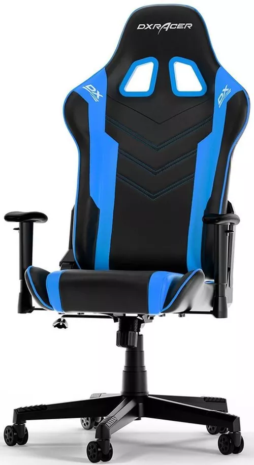 купить Офисное кресло DXRacer Prince GC-P132-NB-FX2, Black/Blue в Кишинёве 