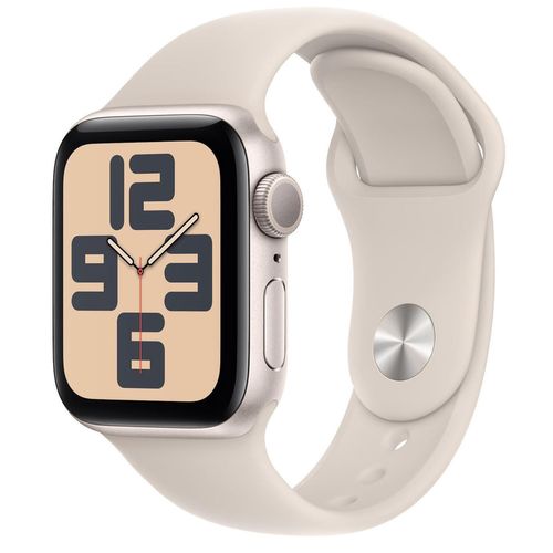 cumpără Ceas inteligent Apple Watch Series SE2 GPS 40mm Starlight - S/M MR9U3 în Chișinău 