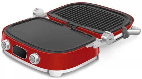купить Гриль-барбекю электрический SMEG MGF01RDEU в Кишинёве 