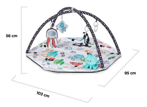 cumpără Complex de joacă pentru copii KinderKraft Коврик Sea Land KPSELA00MUL0000 în Chișinău 