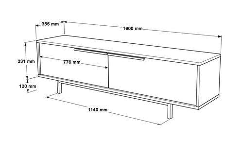 cumpără Comodă TV Trendy ON1-SU (ОН1-СУ) în Chișinău 