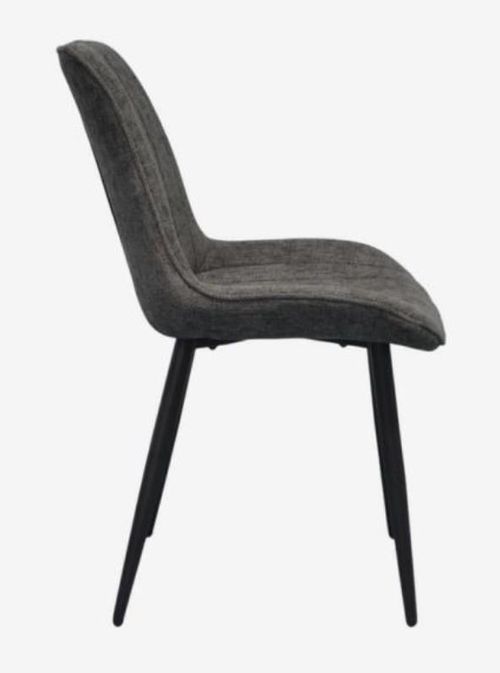 cumpără Set masă și scaune Evelin di Costacurta стол DT-433-3B + 6 стульев YTC-055B Dark grey în Chișinău 