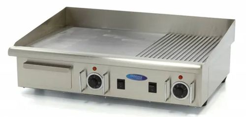 купить Гриль профессиональный Maxima 09300080, cu tava de scurgere, 400 V, 73 cm в Кишинёве 