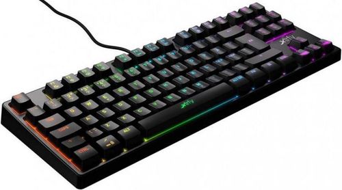 cumpără Tastatură Xtrfy XG-K4-RGB-TKL-R-RUS K4 TKL RGB Kailh Red, RU (Eng/Rus), Black în Chișinău 