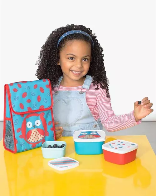 купить Детский рюкзак Skip Hop 9H777710 Punga pentru pranz Zoo Bufnita в Кишинёве 