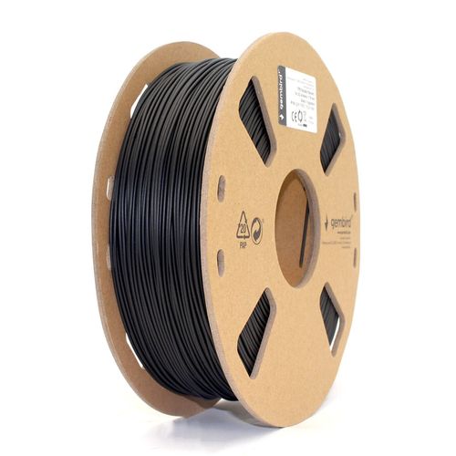 cumpără Filament pentru imprimantă 3D Gembird TPE flexible filament, Black, 1.75mm, 1kg în Chișinău 