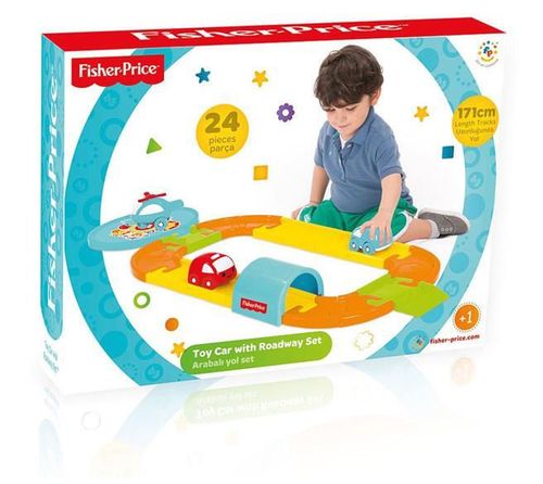 купить Машина Dolu 1817 Set de drum Fisher-Price, 24 piese, 1453D в Кишинёве 