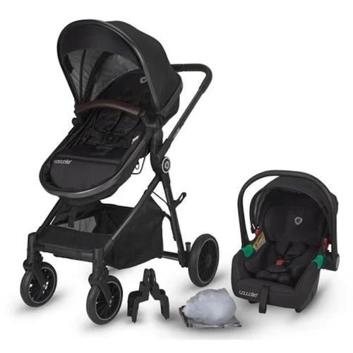 cumpără Сărucior pentru copii Coccolle Ago Diamond black, 3in1 cu landou transformabil în Chișinău 
