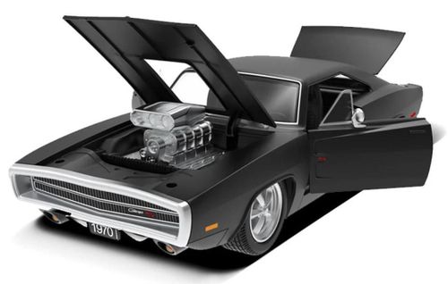 cumpără Jucărie cu telecomandă Rastar 99010 Dodge Charger R/T, 1:16 negru, 50531 în Chișinău 