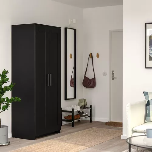 купить Шкаф Ikea Brimnes 78x190 (Negru) в Кишинёве 