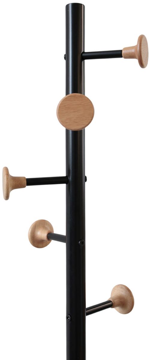 купить Вешалка для одежды Deco GC7458 Black+Natural в Кишинёве 