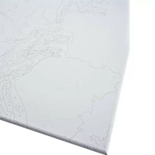 cumpără Tablou pe numere BrushMe BS54178 40x50cm (în cutie) Toamnă în munți în Chișinău 