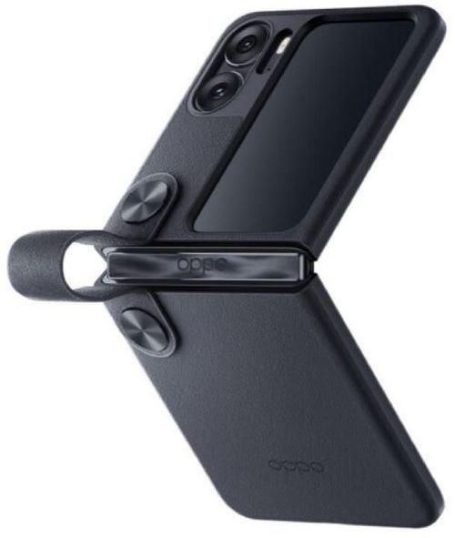 купить Чехол для смартфона OPPO Liquid Silicone Find N2 Flip, Black в Кишинёве 