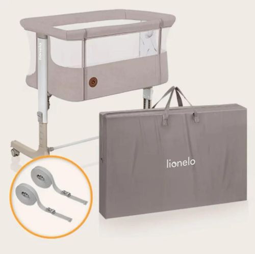 купить Колыбель Lionelo Aurora Beige Cappuccino 3in1 в Кишинёве 
