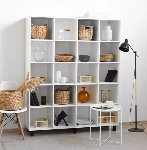 купить Офисный стеллаж Fabrik Home Albert белый ясень в Кишинёве 
