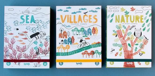 купить Набор для творчества Londji AC011 Activities - Calm Stamps- Nature в Кишинёве 