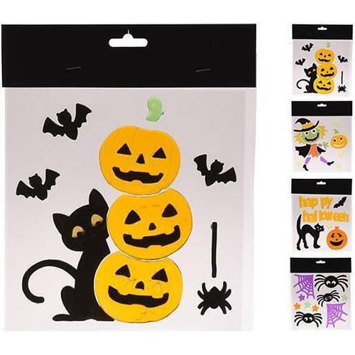 купить Новогодний декор Promstore 48454 Наклейки на окно Halloween 20x20cm в Кишинёве 