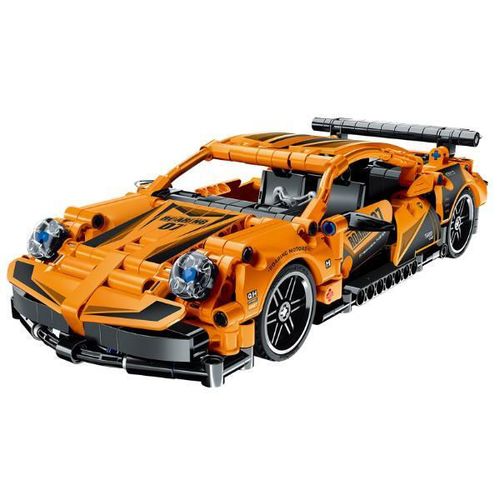 купить Конструктор iM.Master 5807 Supercar portocaliu, Mechanical Master, cu inerție, 490pcs в Кишинёве 