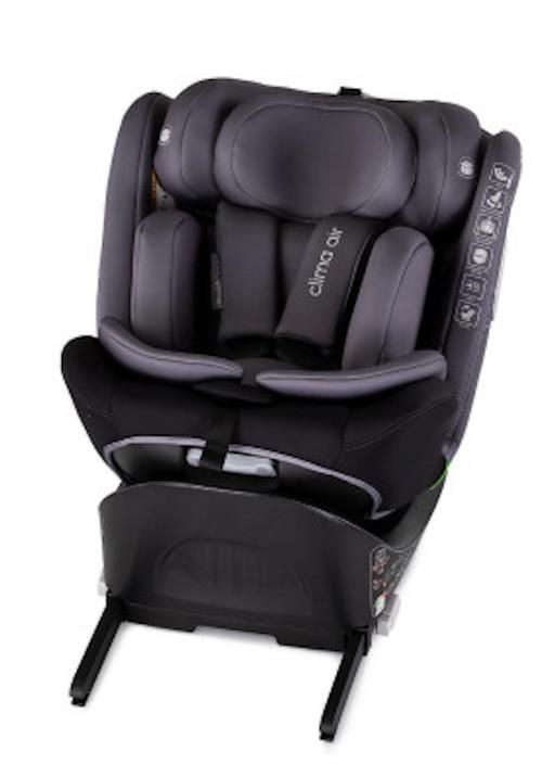 cumpără Scaun auto Chipolino STKCLA2504AN I-Size 40-150cm Isofix 360 Clima Air Anthracite în Chișinău 