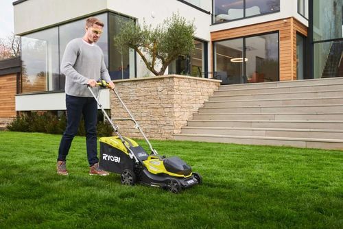 купить Газонокосилка RYOBI RY18LM37A-140 5133004578 в Кишинёве 