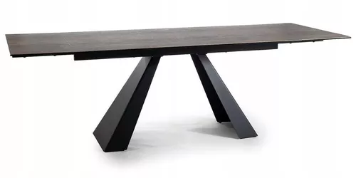 купить Стол Signal Salvadore ceram (180-260)X90 braz legno/cz. в Кишинёве 