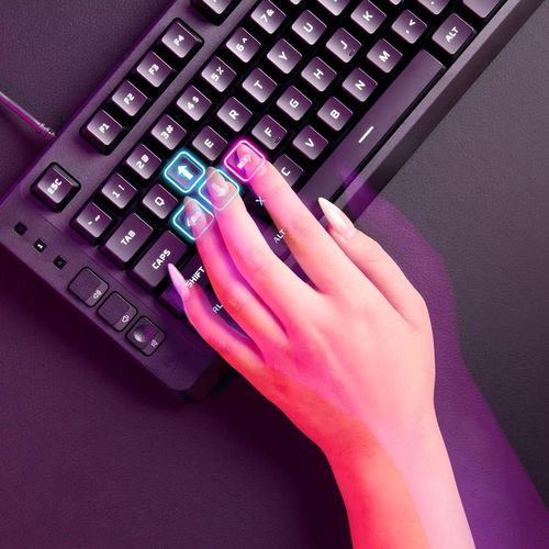 купить Игровая клавиатура HyperX B7JE0AA#ABA, Alloy Eve 1800 Membrane в Кишинёве 