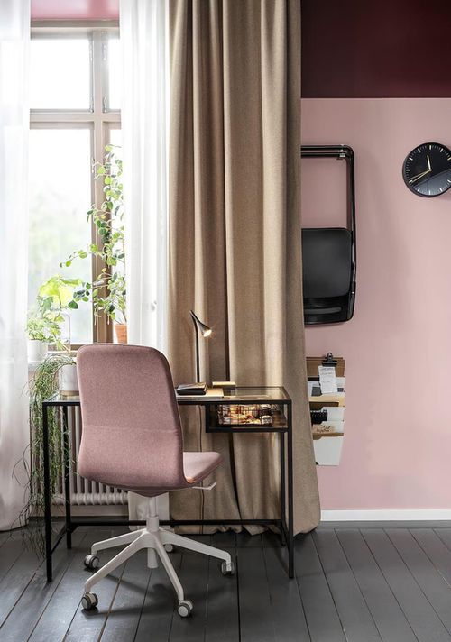 cumpără Masă de birou Ikea Vittsjo laptop 100x36 (Negru-Maro/Sticla) în Chișinău 