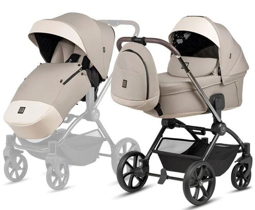 купить Детская коляска Tutis 2in1 GIO PLUS Beige (1552180) в Кишинёве 