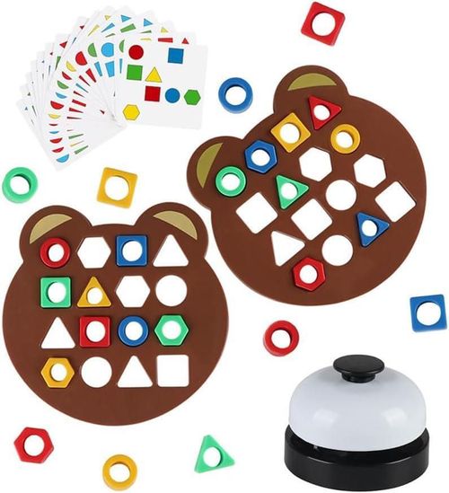 купить Настольная игра miscellaneous 11383 Joc educativ Forme colorate 405537 в Кишинёве 