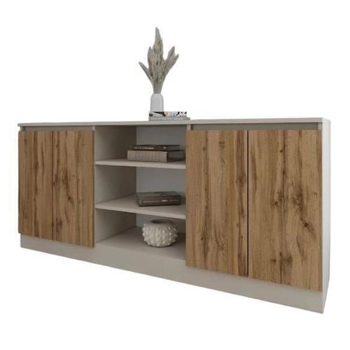 cumpără Comodă Smartex (16303) Т5 160cm Kashemir+Stejar Inchis în Chișinău 