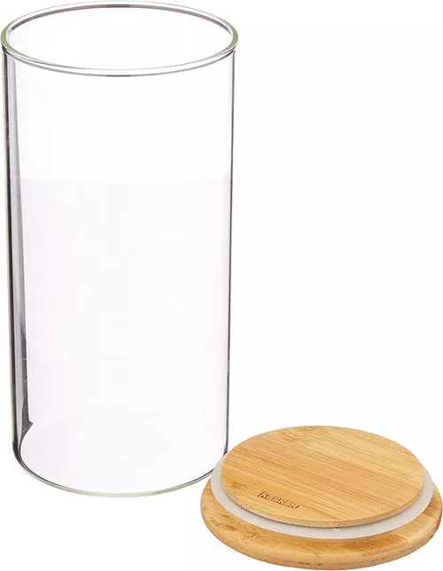 cumpără Container alimentare Kesper 38010 Recipient din sticla, bambus în Chișinău 