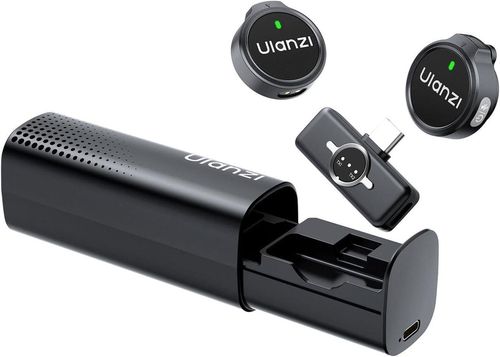 купить Микрофон Ulanzi A21 Wireless Microphone(Black-Type C) в Кишинёве 