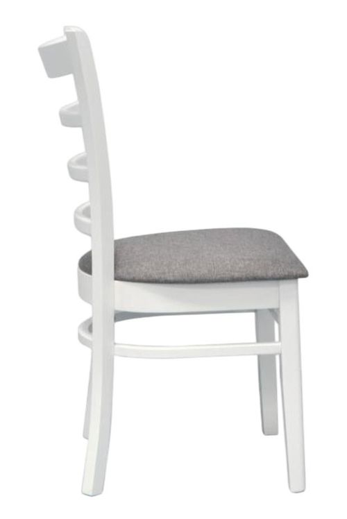 купить Стул Evelin di Costacurta Coco White (Обивка- NV-10 WP grey) в Кишинёве 