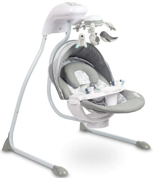 купить Детское кресло-качалка Caretero 8094 Raffi Графитовые в Кишинёве 