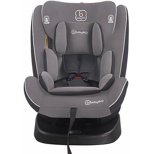 Автокресло с isofix BabyGo Nova 360° Grey (0 - 36 кг) 