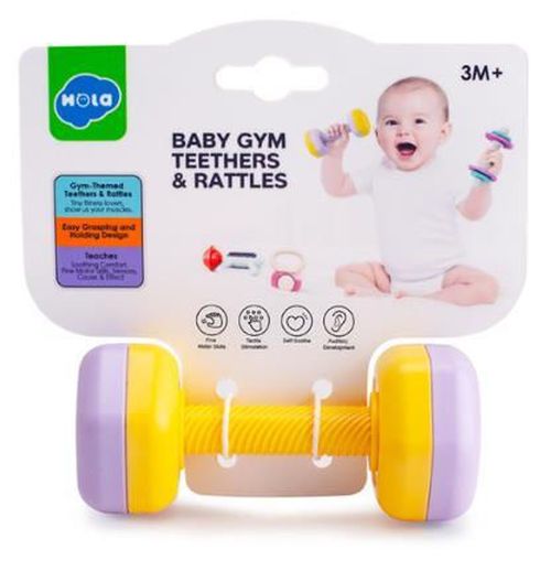 купить Погремушка Hola Toys HA7900 Set de zornăitoare Baby Gym (9 modele) в Кишинёве 