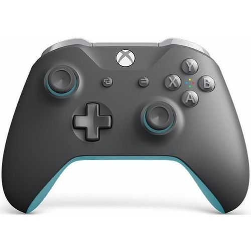 купить Джойстик для компьютерных игр Microsoft Xbox One Gray/Blue в Кишинёве 
