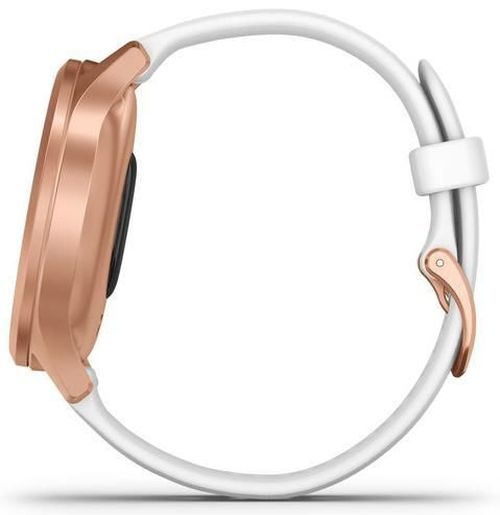 купить Фитнес-трекер Garmin vivomove Style, S/E EU, Rose Gold, White, Silicone в Кишинёве 