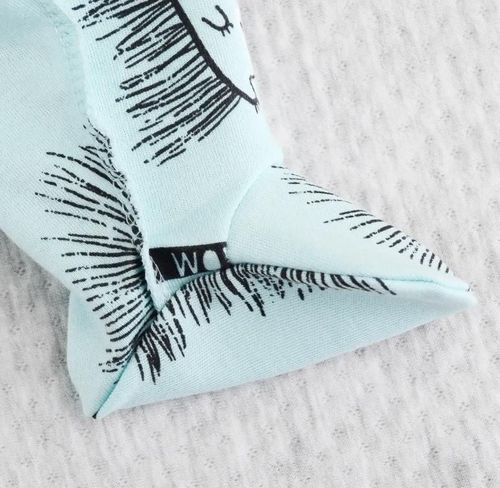 купить Детская одежда Minikin 242270356 Hedgehog Комплект: распашонка, ползунки, шапочка голубой с рисунком 0-1 мес (56 см в Кишинёве 