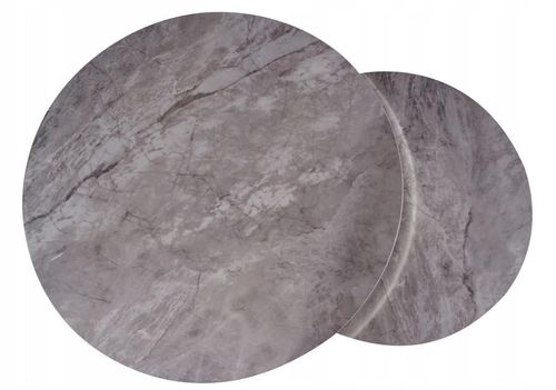 cumpără Măsuţă cafea Signal Portafino B szary FI60 FI 45/chrom (zestaw) în Chișinău 