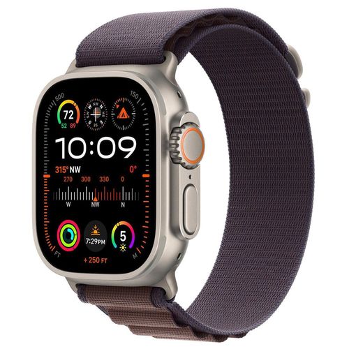 cumpără Ceas inteligent Apple Watch Ultra 2 GPS + Cellular, 49mm Indigo Alpine - Large MREW3 în Chișinău 