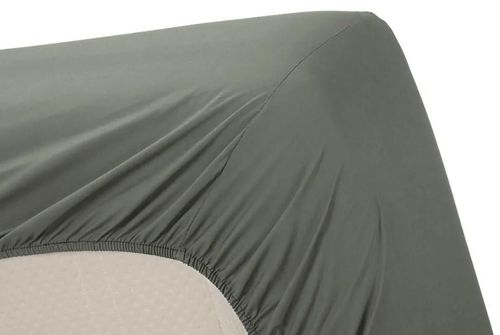 cumpără Lenjerie de pat Ambiante Collection 223157 Cotton Uni HL 90x200 Green în Chișinău 