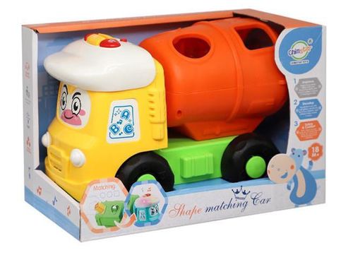 cumpără Puzzle New World 503-8 Betonieră sorter cu sunete, 1062D în Chișinău 