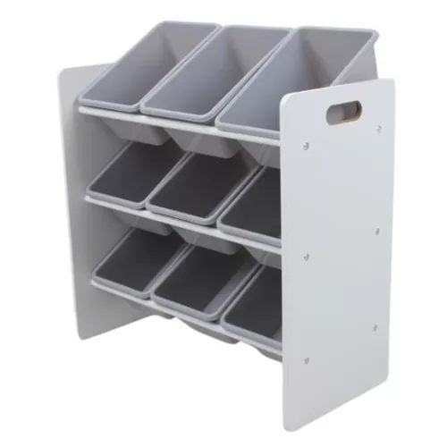 cumpără Cutie depozitare U-Grow UGRD115-CLR Raft depozitare jucarii, coșuri gri în Chișinău 