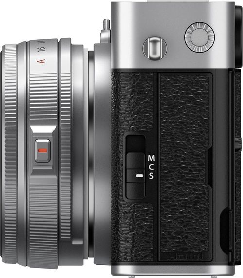 купить Фотоаппарат беззеркальный FujiFilm X-E5 silver/ XF23mmF2.8 R WR в Кишинёве 